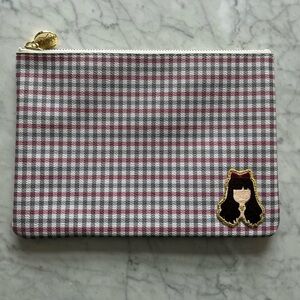 NEW Stoney Clover Lane x American Girl Samantha Flat Pouch With Patch